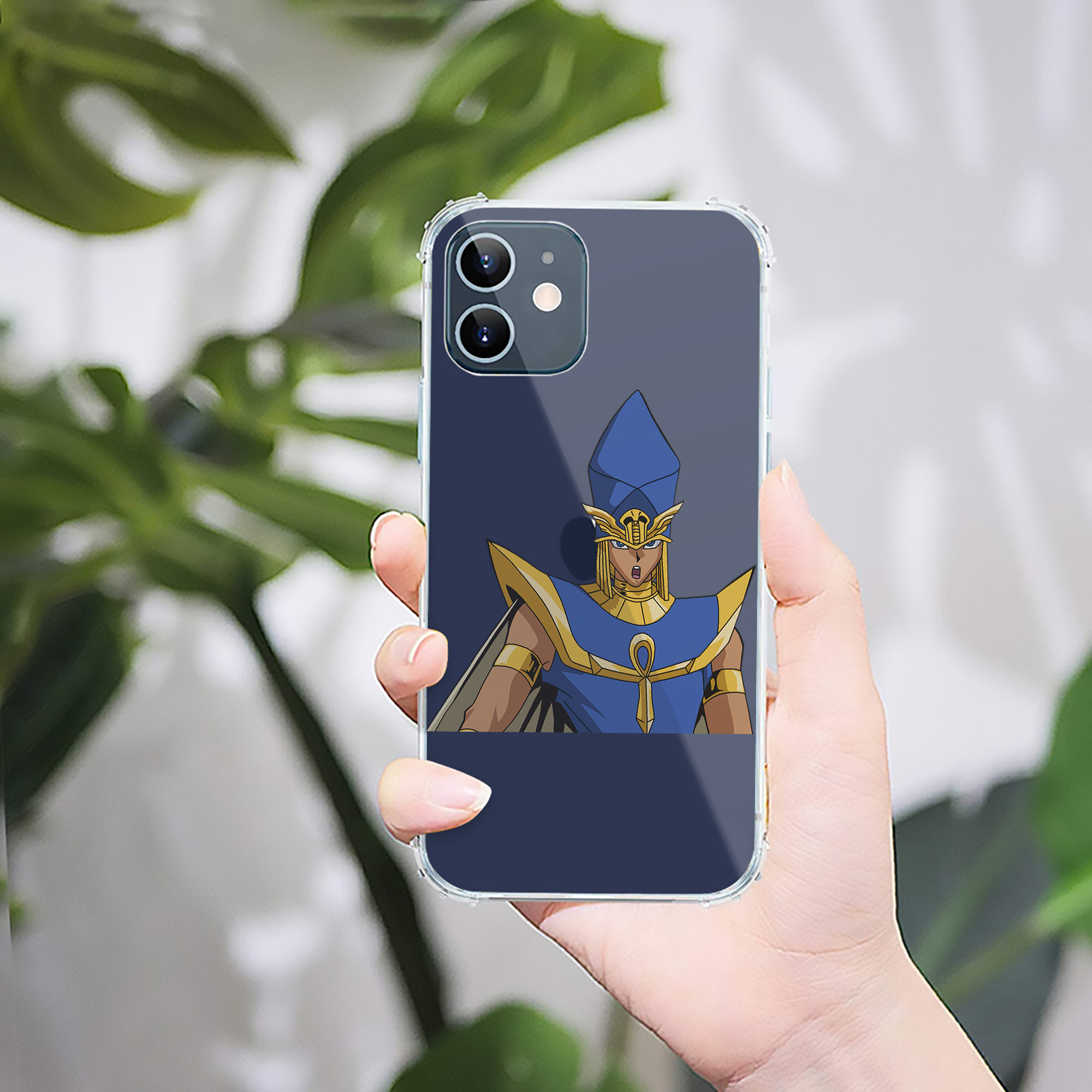 （画像用） 遊☆戯☆王 Yu-Gi-Oh! 【iPhone 12シリーズ対応】透明スマホケース（クリアソフトケース）